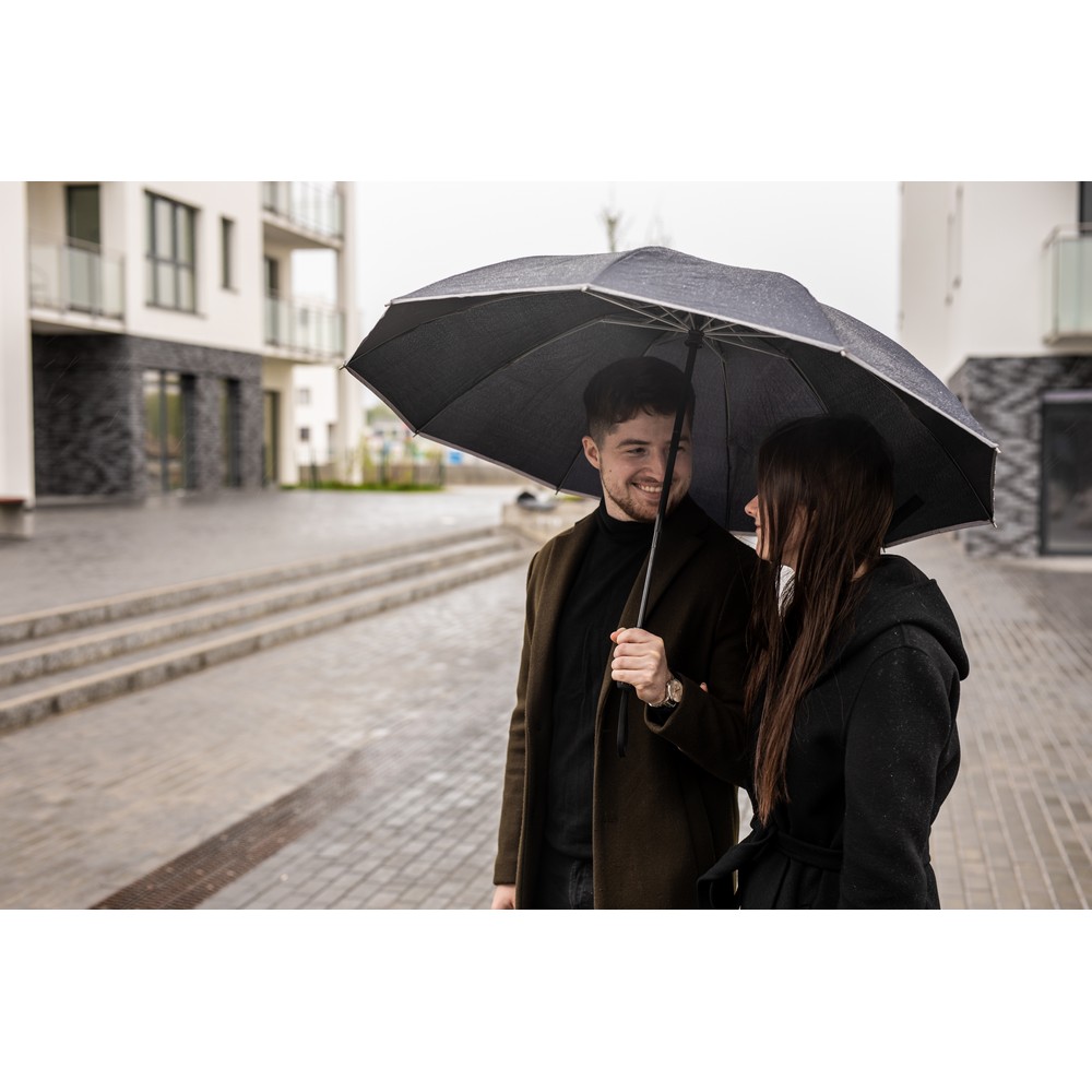 Parapluie automatique Mauro Conti | Kim, noir en métal, fibre de verre, PU, pongé 190T Photo 13 clients/infiniprinting/ax/photos_BD/AX13419-P13-Parapluie-automatique-Mauro-Conti-|-Kim--.jpg